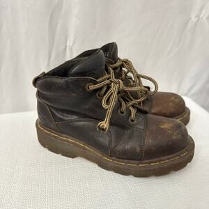 Dr Martens Vintage Boots Womens Size 6 US Made in England Brown